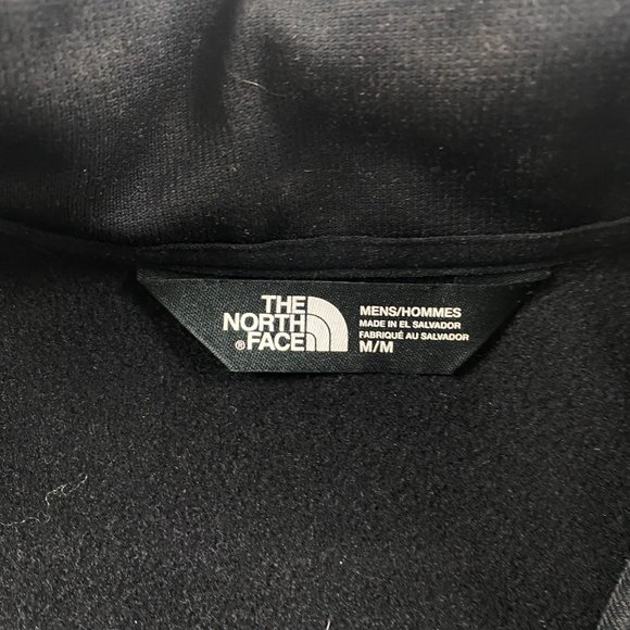 The North Face Canyonlands 1/4 1/2 Zip Pullover Men's Medium Black Softshell - Picture 4 of 9